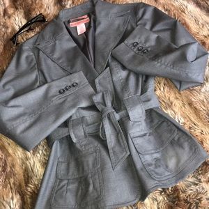 Charcoal gray jacket